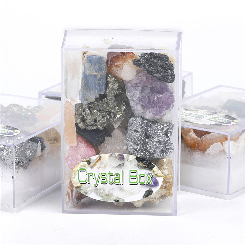 Mixed crystal mineral specimen natural geography