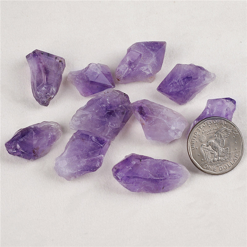 Natural Amethyst Rough Stone Box