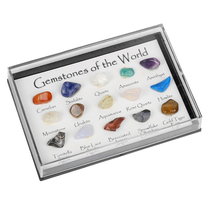 15 types of natural crystal mineral specimens