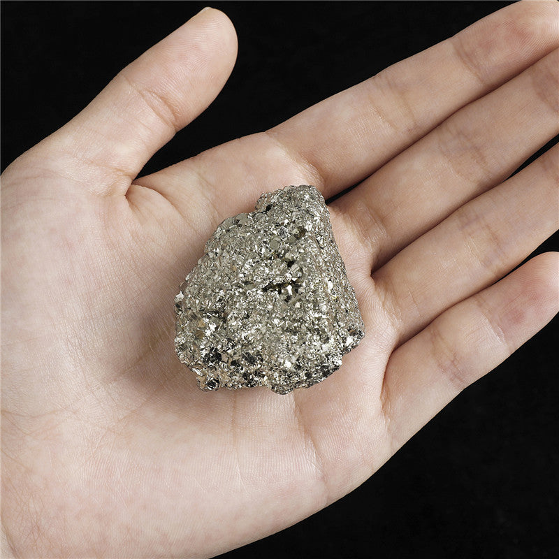 Natural pyrite rough stone box set