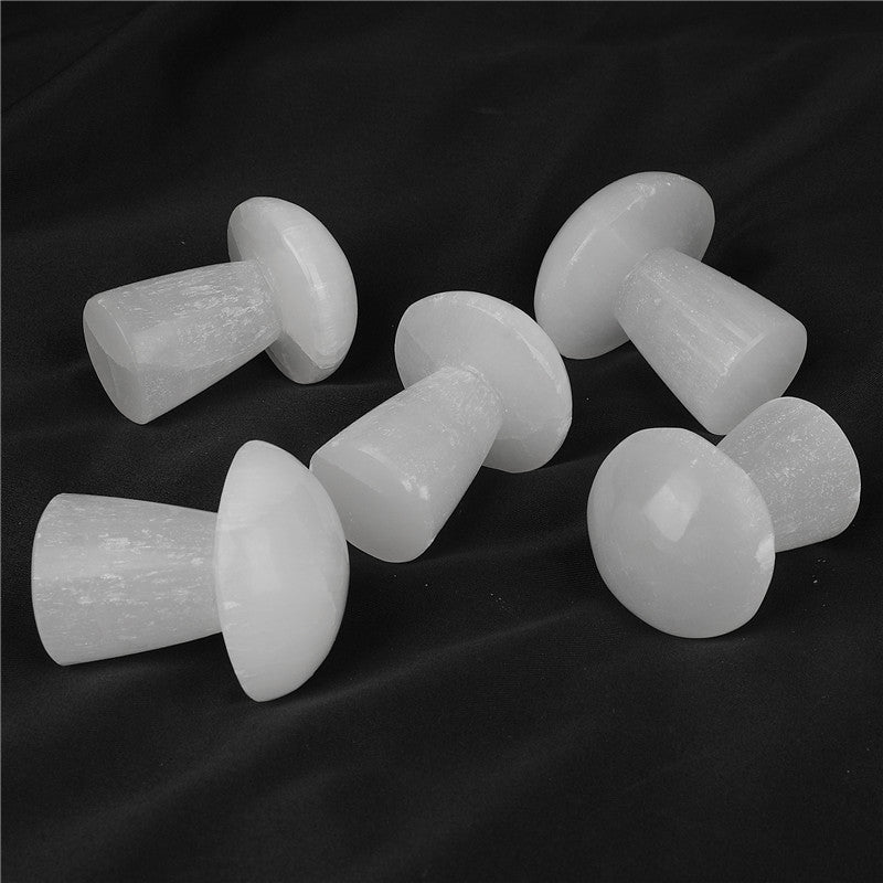 Natural Selenite Mushroom