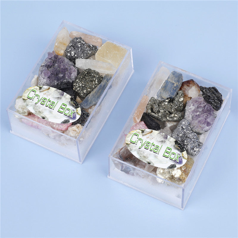 Mixed crystal mineral specimen natural geography