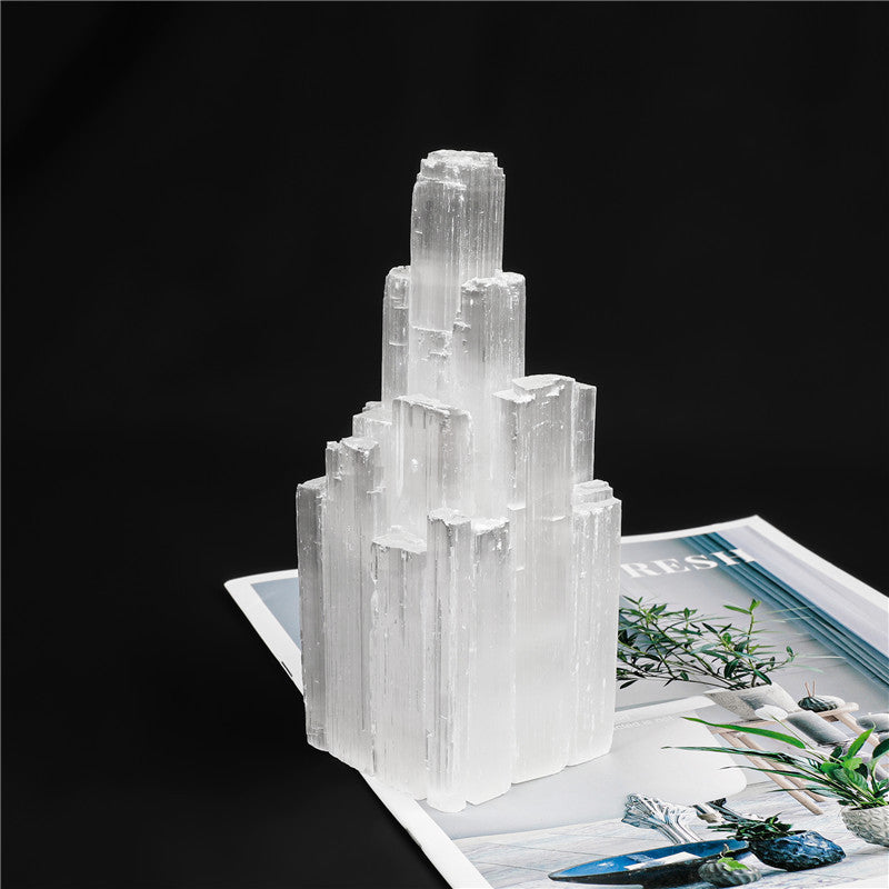Natural Selenite Tower