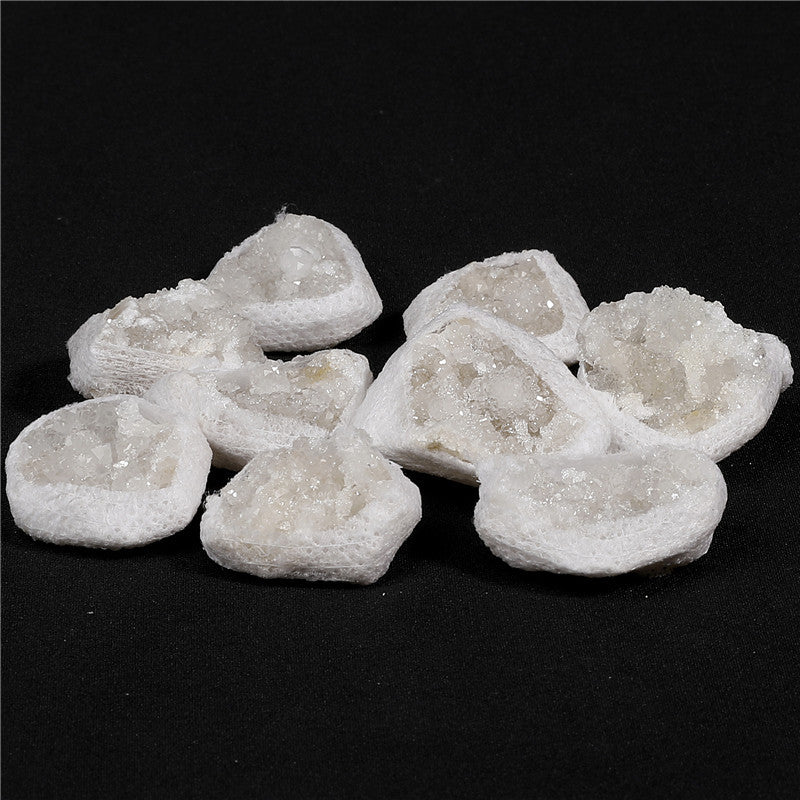 Natural crystal cave hollow agate Moroccan crystal cave