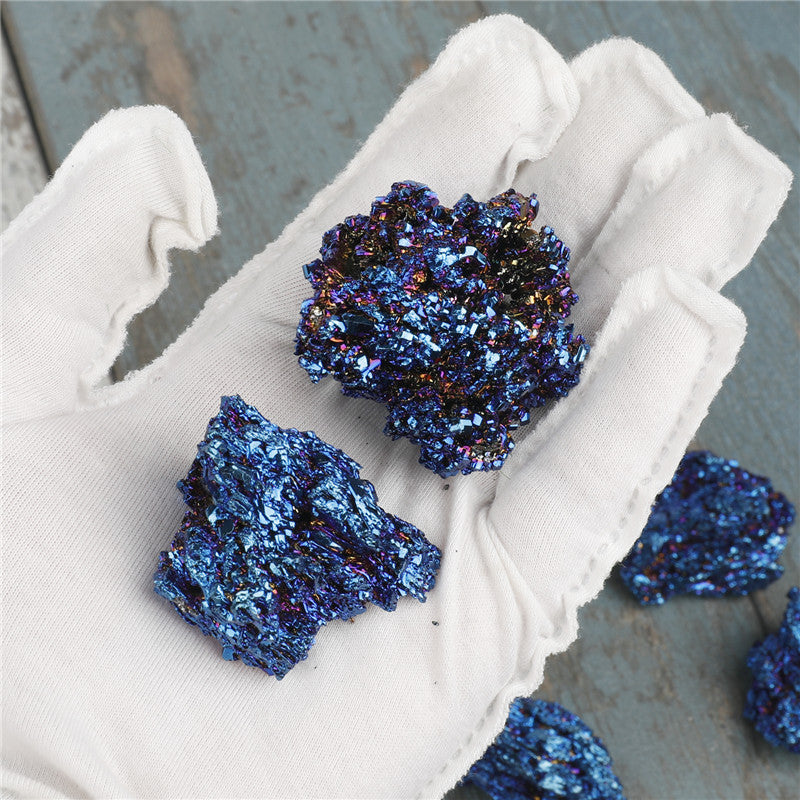 5 colors available Natural raw crystal coal crystal box set
