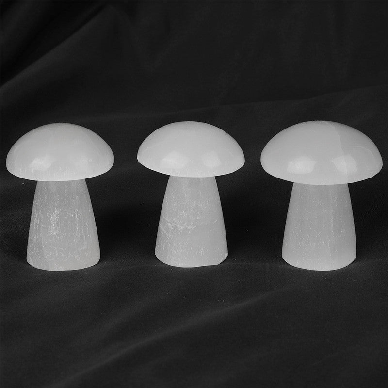 Natural Selenite Mushroom