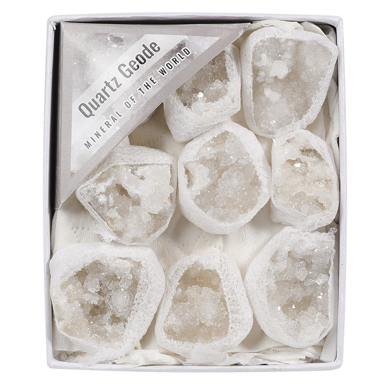 Natural crystal cave hollow agate Moroccan crystal cave