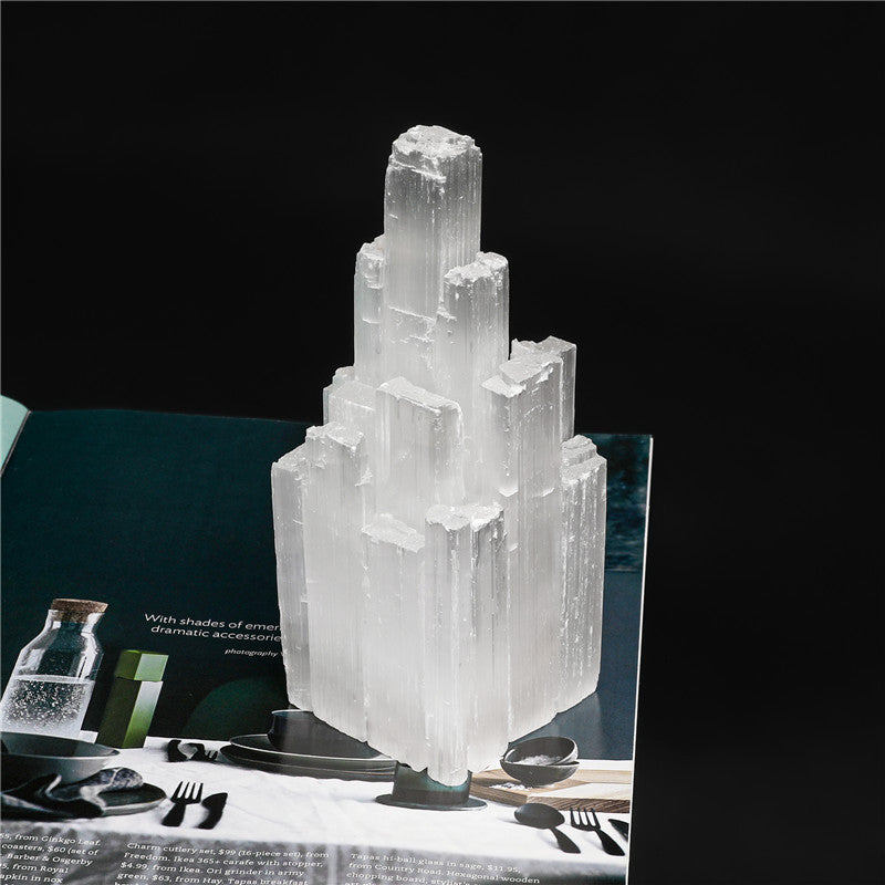 Natural Selenite Tower
