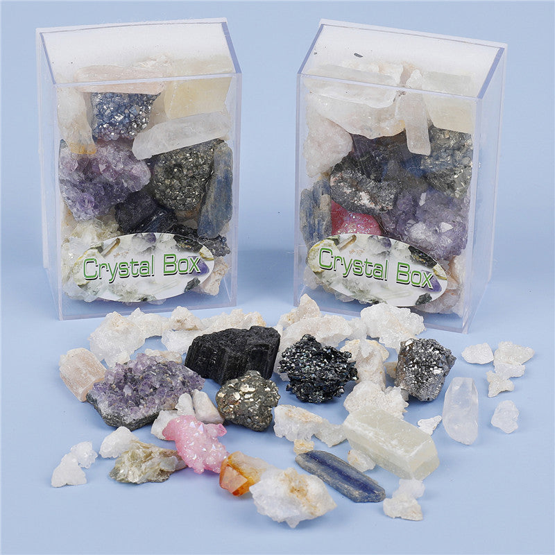 Mixed crystal mineral specimen natural geography