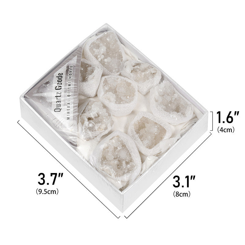 Natural crystal cave hollow agate Moroccan crystal cave