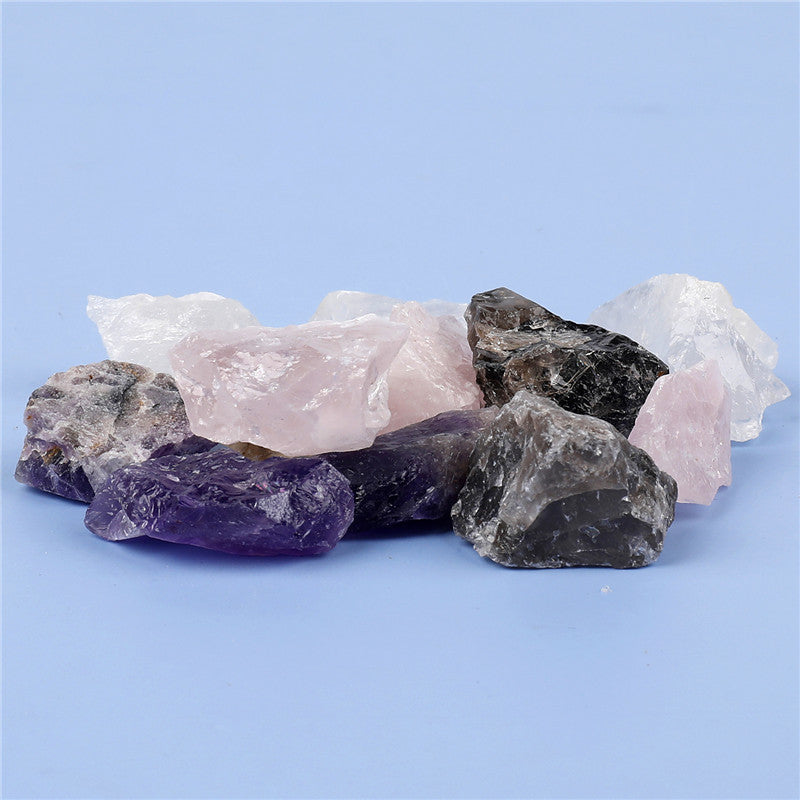 Mixed crystal rough stone box