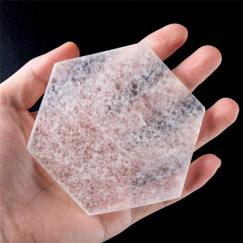 Natural Selenite Slabs Hexagonal, Round, Square, Triangular