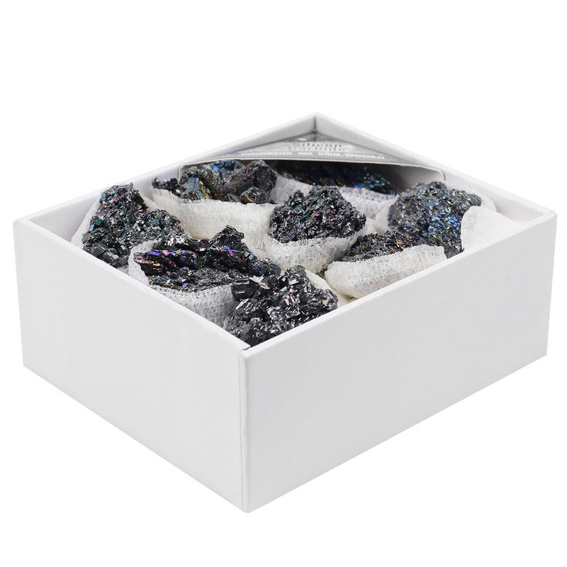 Natural coal crystal rough stone