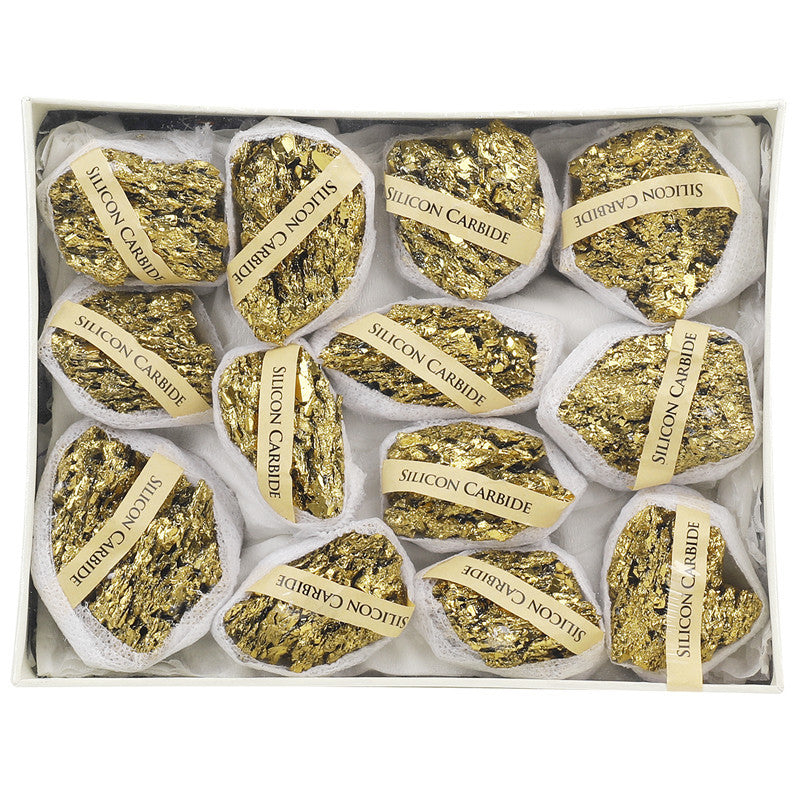 5 colors available Natural raw crystal coal crystal box set