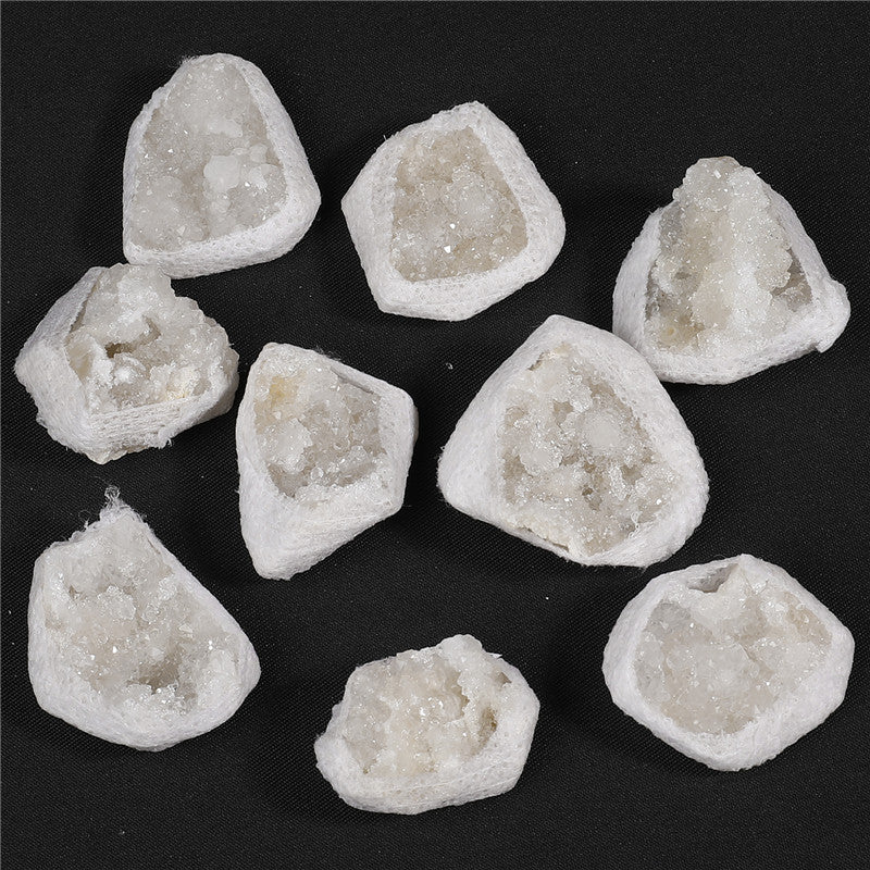 Natural crystal cave hollow agate Moroccan crystal cave