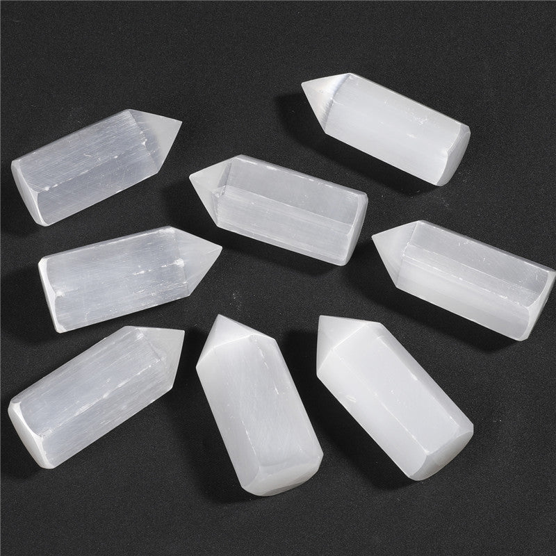 Natural Selenite Point
