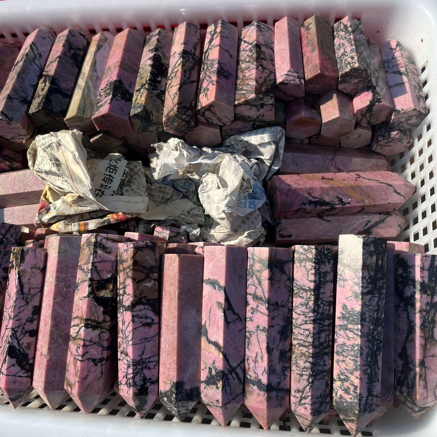 Rhodonite Tower