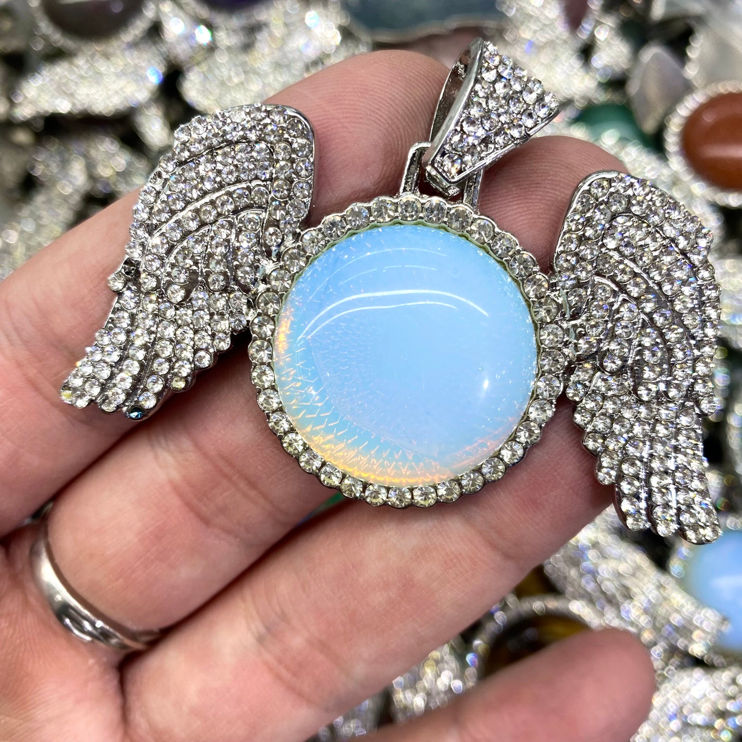 Angel Star Crystal Pendant