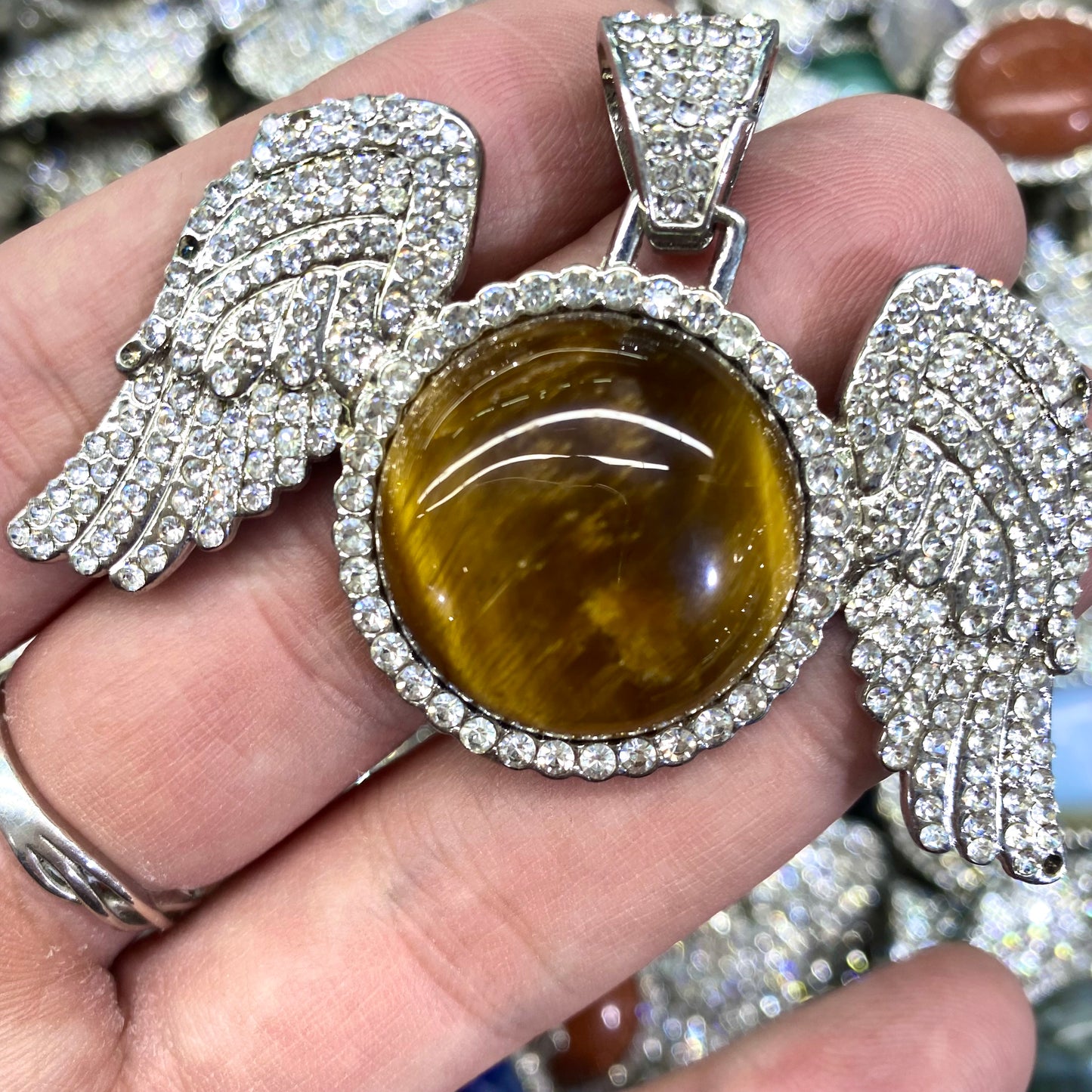 Angel Star Crystal Pendant