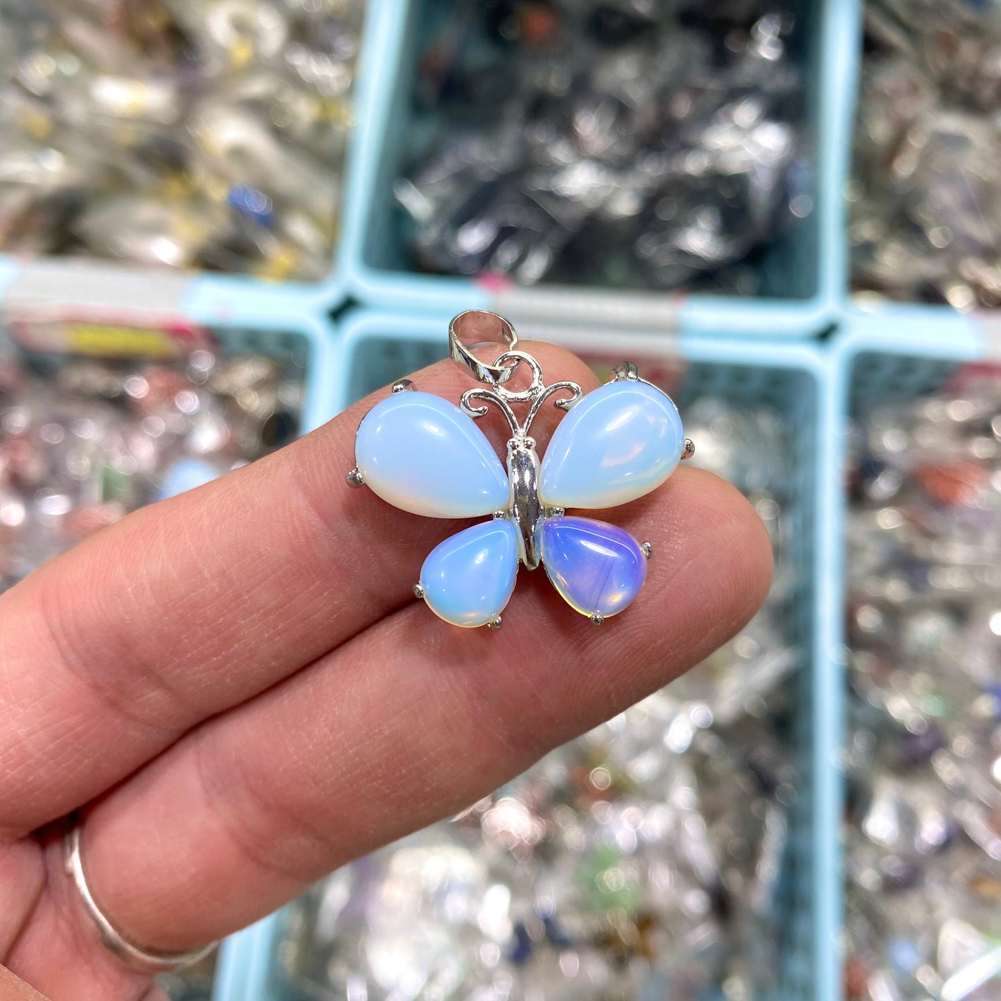 Butterfly Crystal Pendant