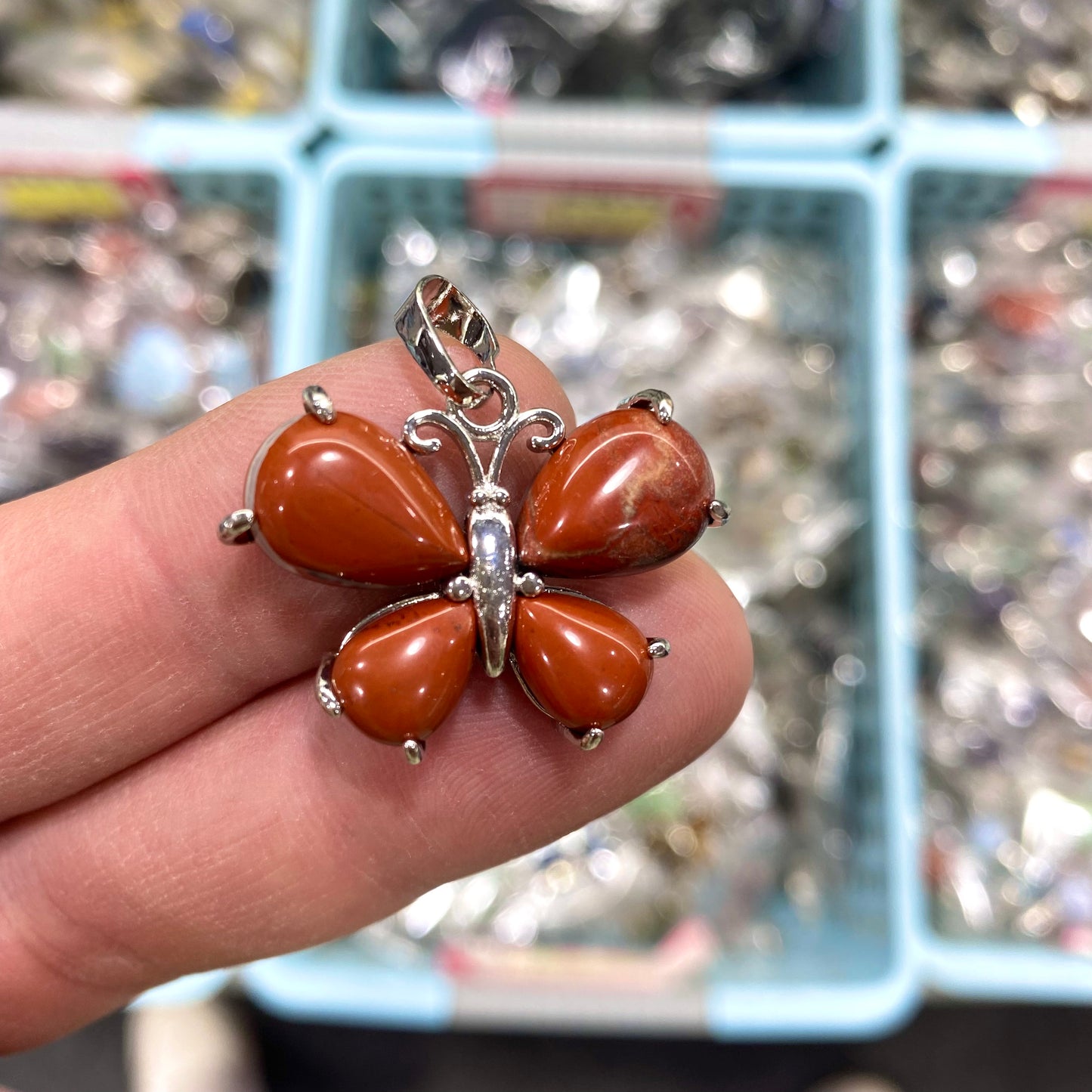 Butterfly Crystal Pendant