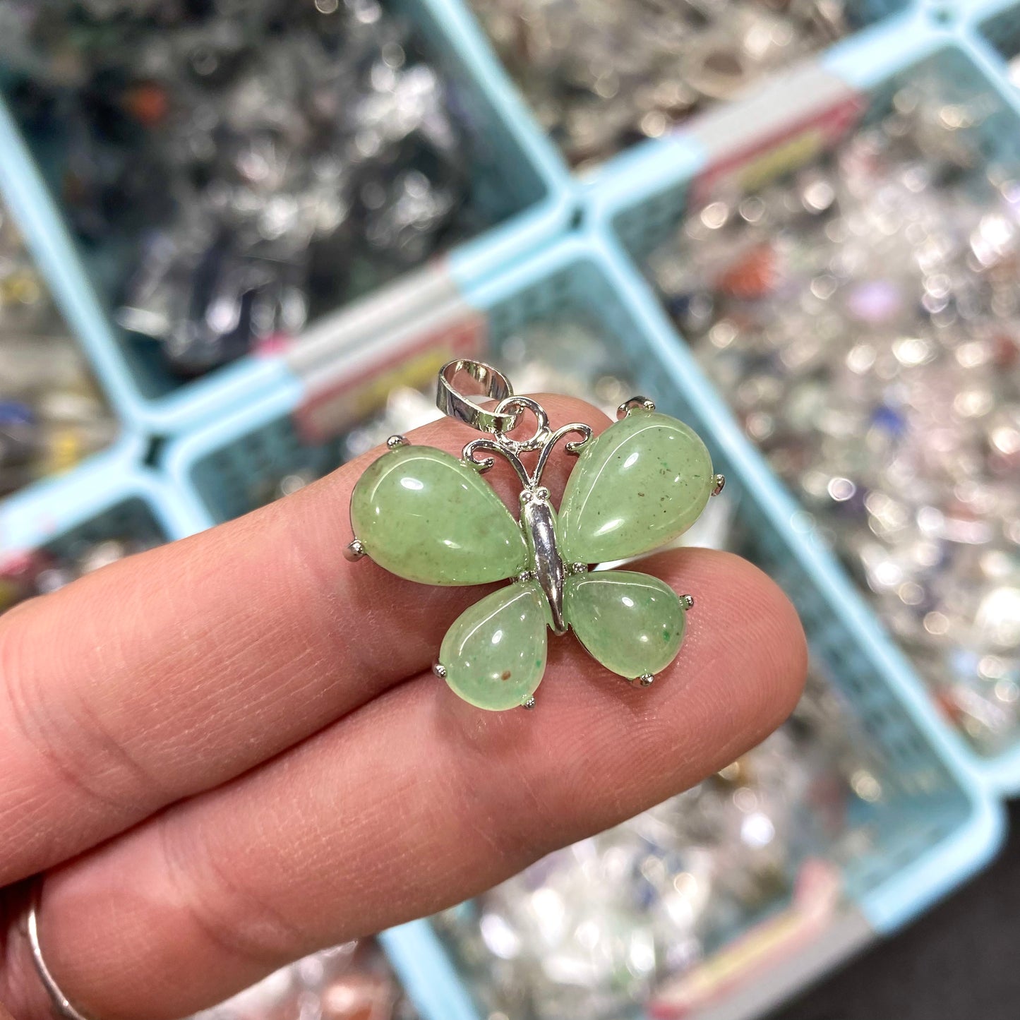 Butterfly Crystal Pendant