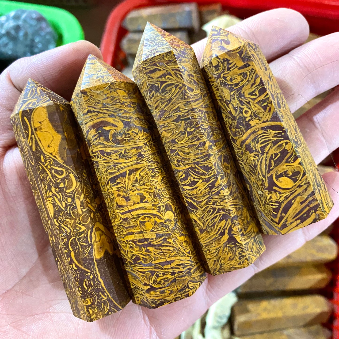 Golden Silk Jade Tower