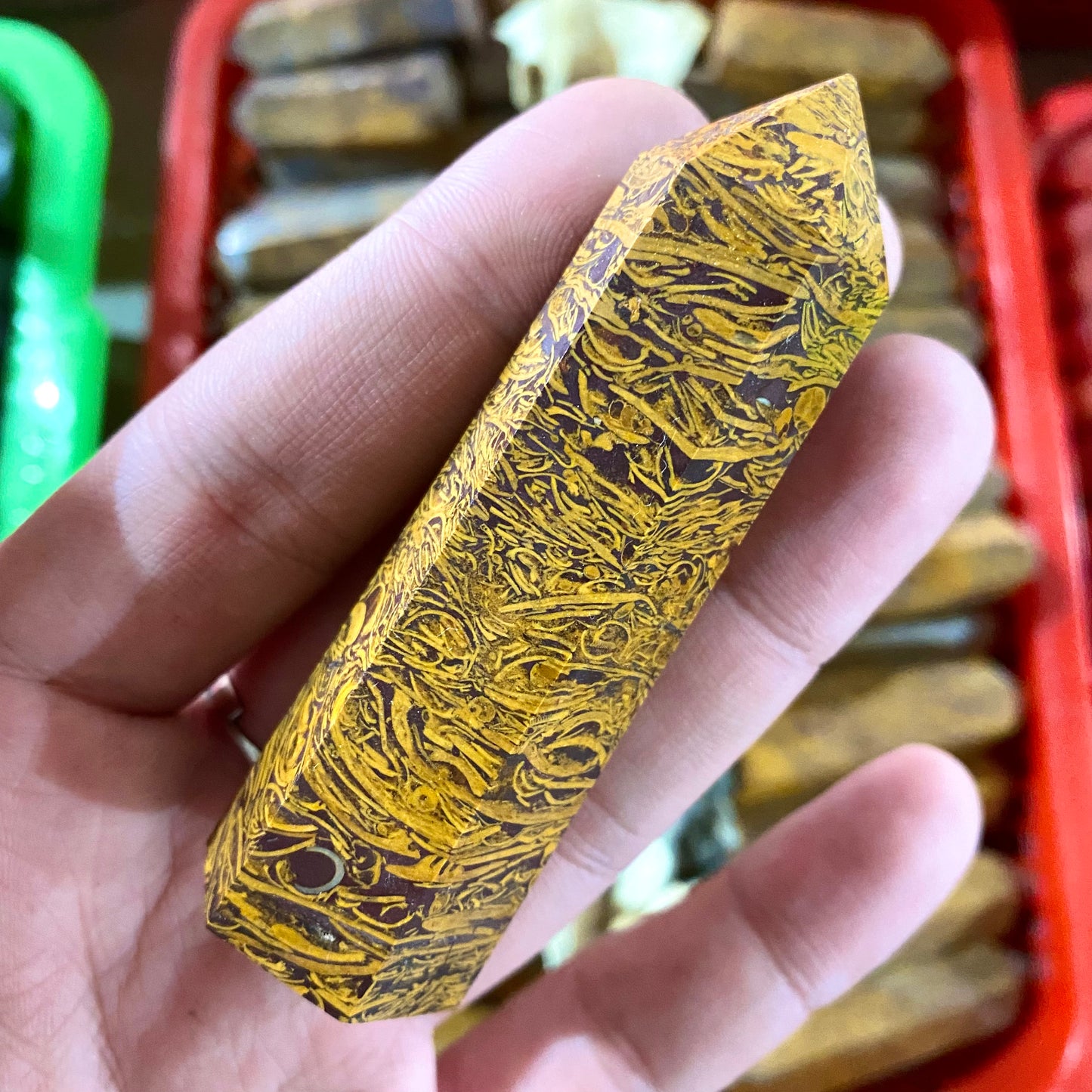 Golden Silk Jade Tower