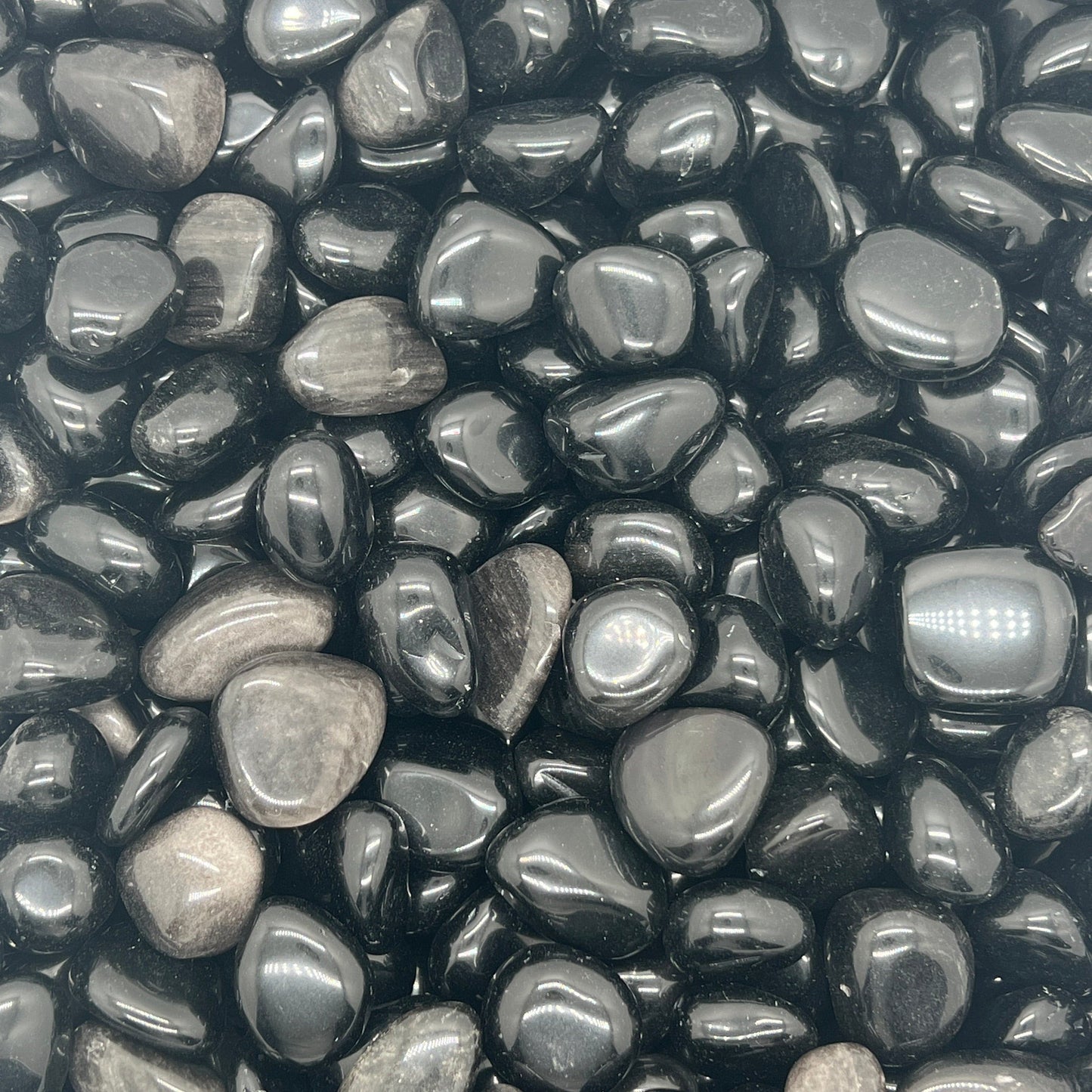 Obsidian Tumbled Stones(20-30mm) WaterfrontCrystal
