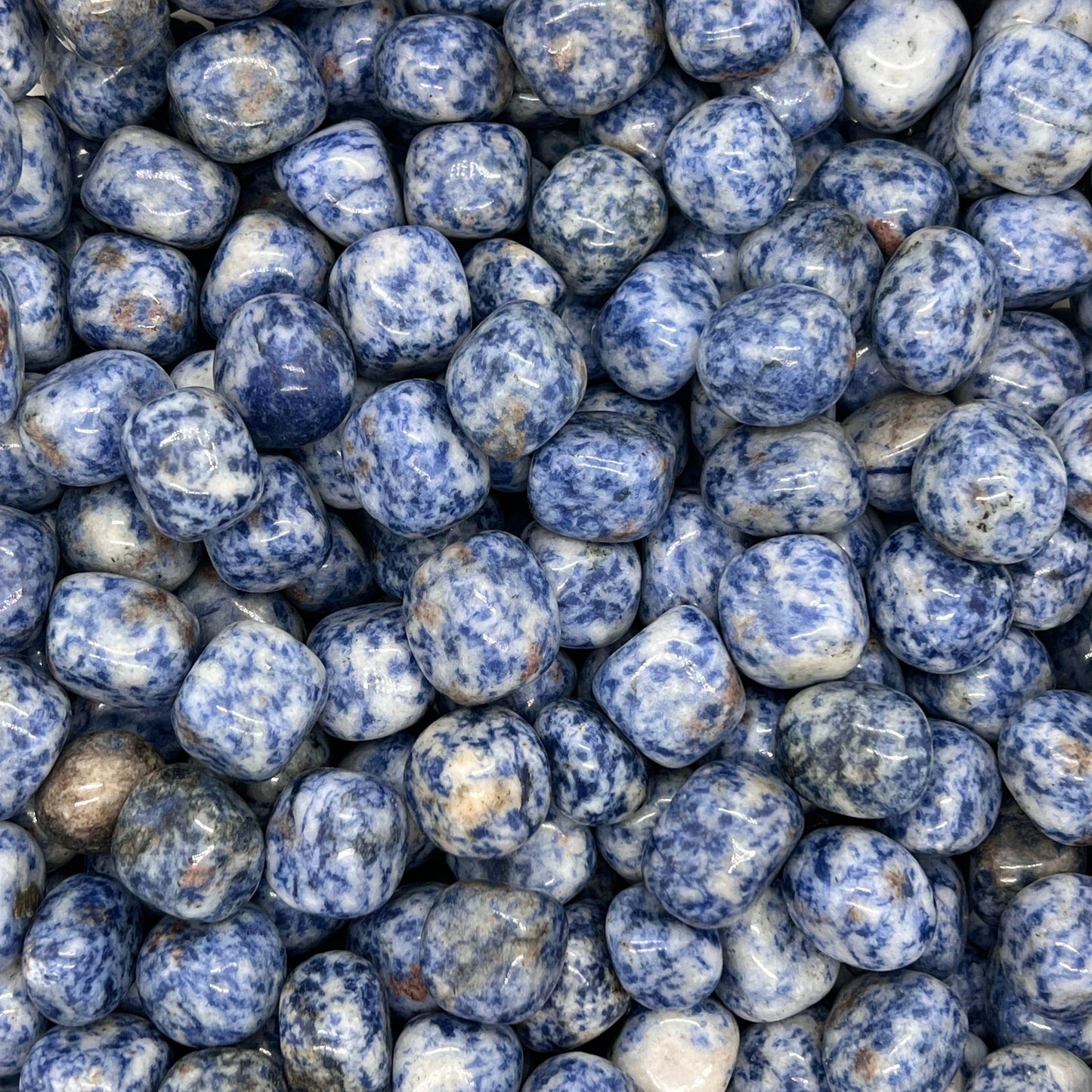 Blue Spotted Tumbled | Blue Spotted Stones | WaterfrontCrystals