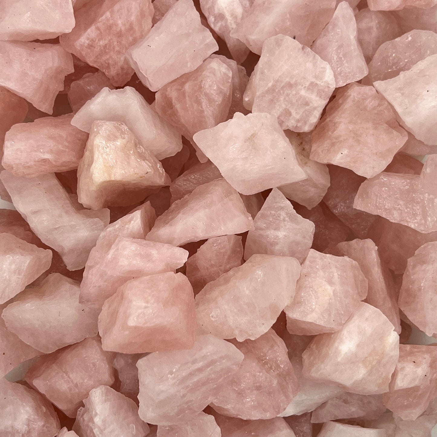 Rose Quartz Rough Stones WaterfrontCrystal