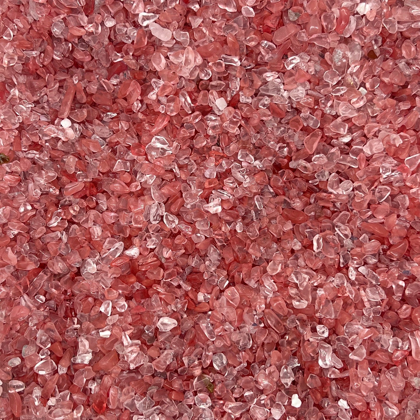 Red Smelting Crystal Chips(5-8mm) WaterfrontCrystal