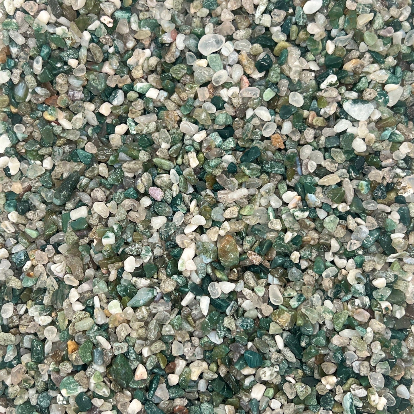 Moss Agate Chips(5-8mm) WaterfrontCrystal