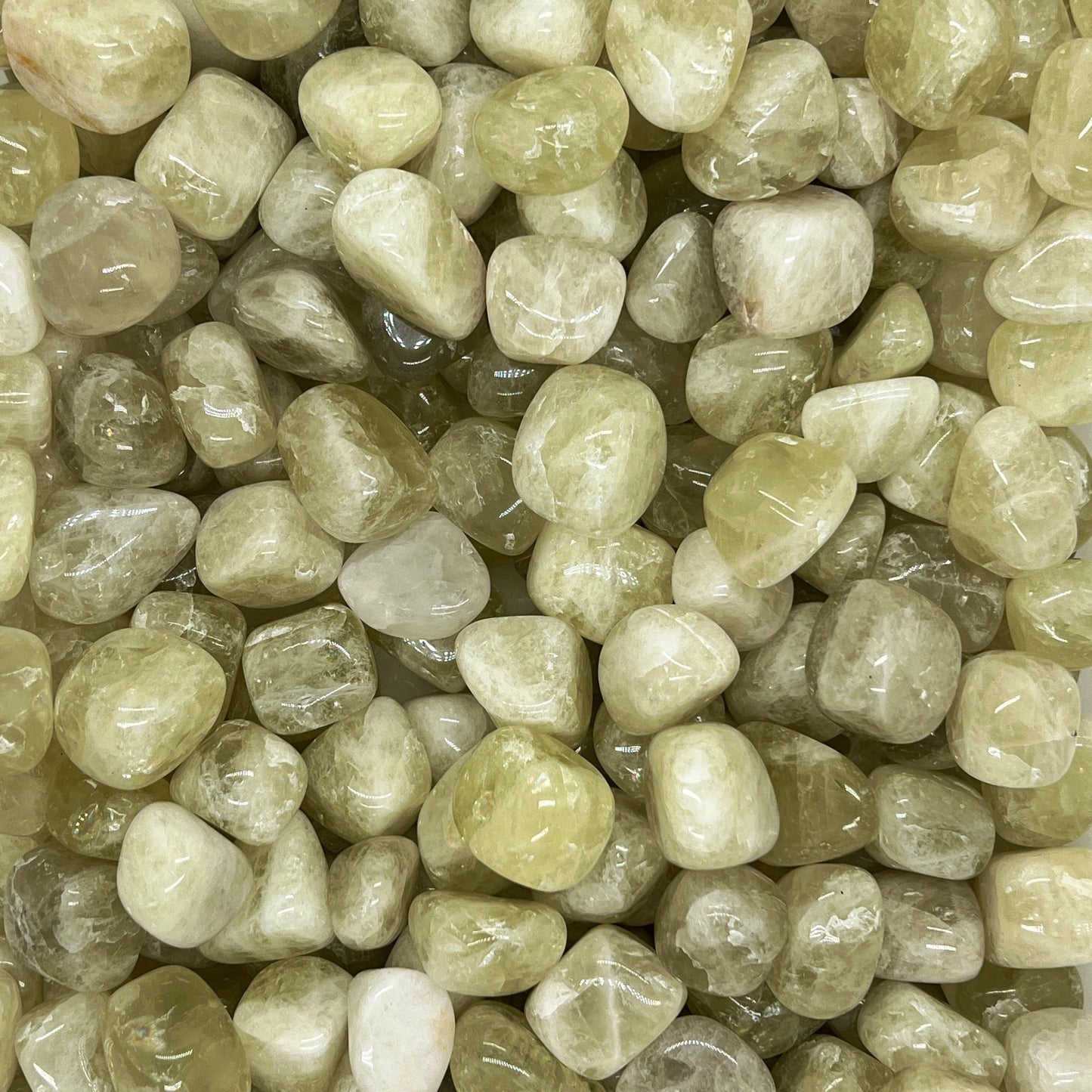 Lemon Citrine Tumbled Stones(20-30mm) WaterfrontCrystal