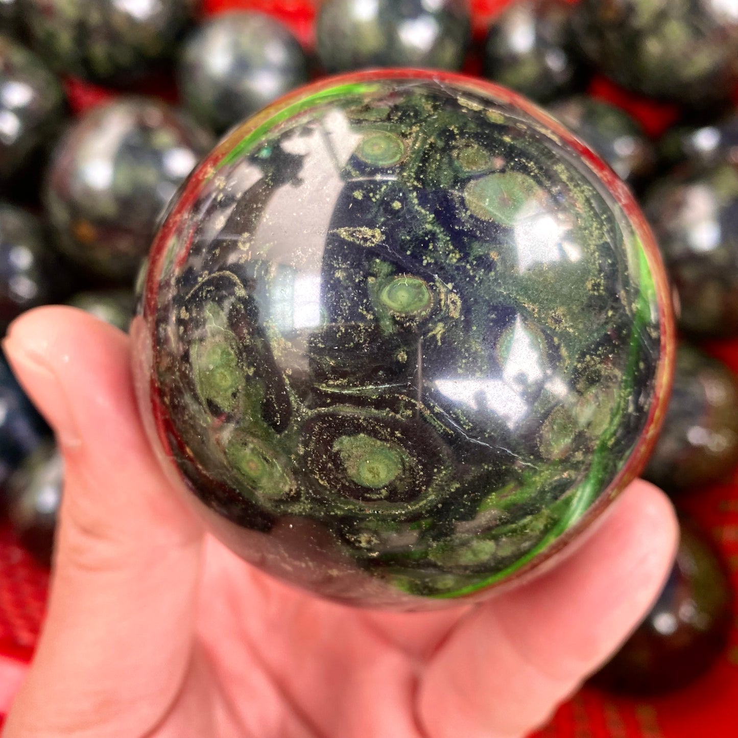 Kambaba Jasper Sphere