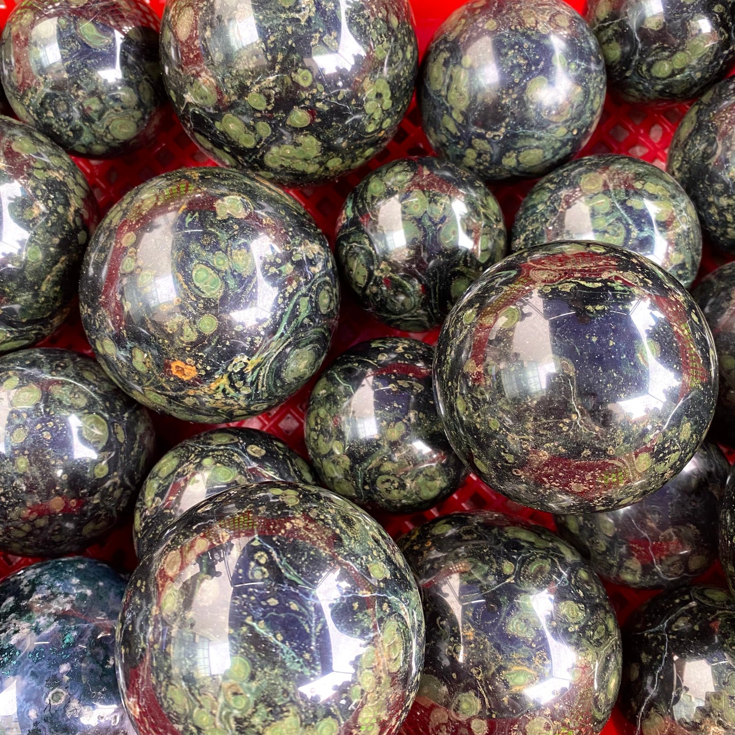 Kambaba Jasper Sphere