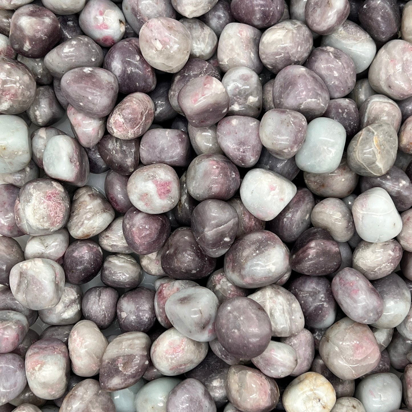 Plum Tourmaline Tumbled Stones(20-30mm)