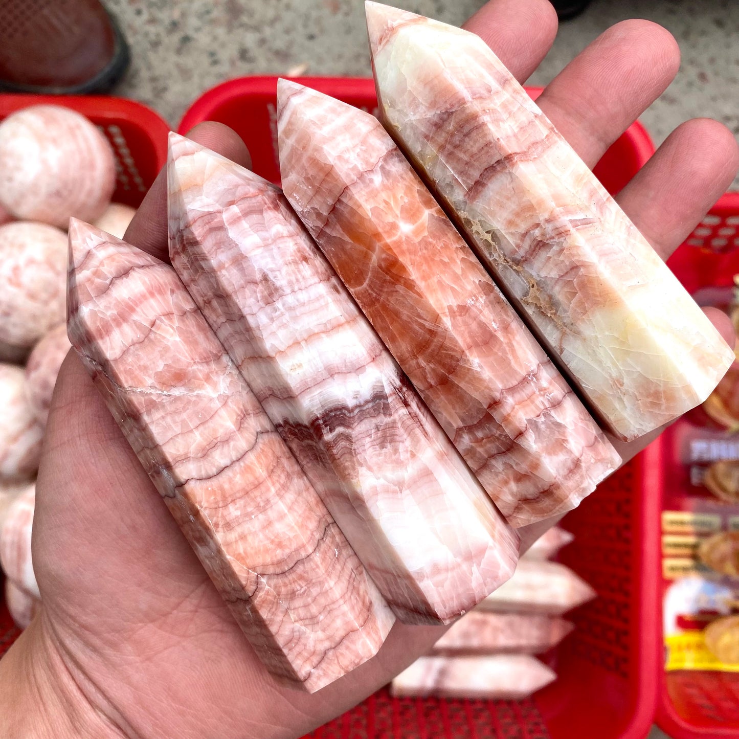 Rhodochrosite Tower