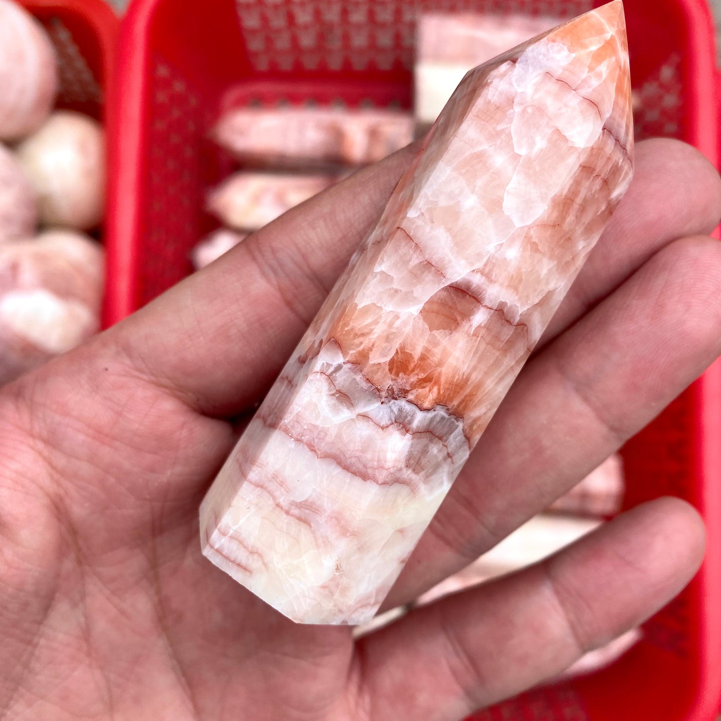 Rhodochrosite Tower