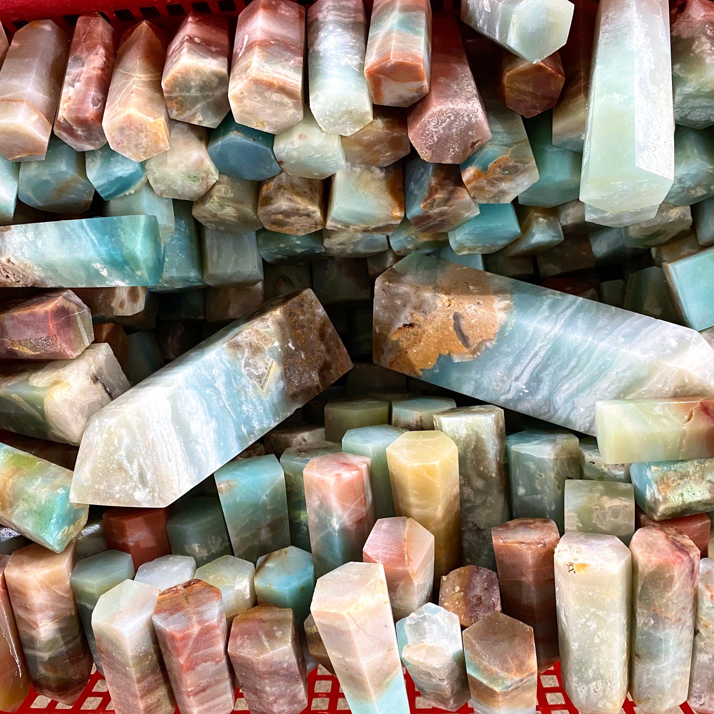 Sky Blue Crystal Tower