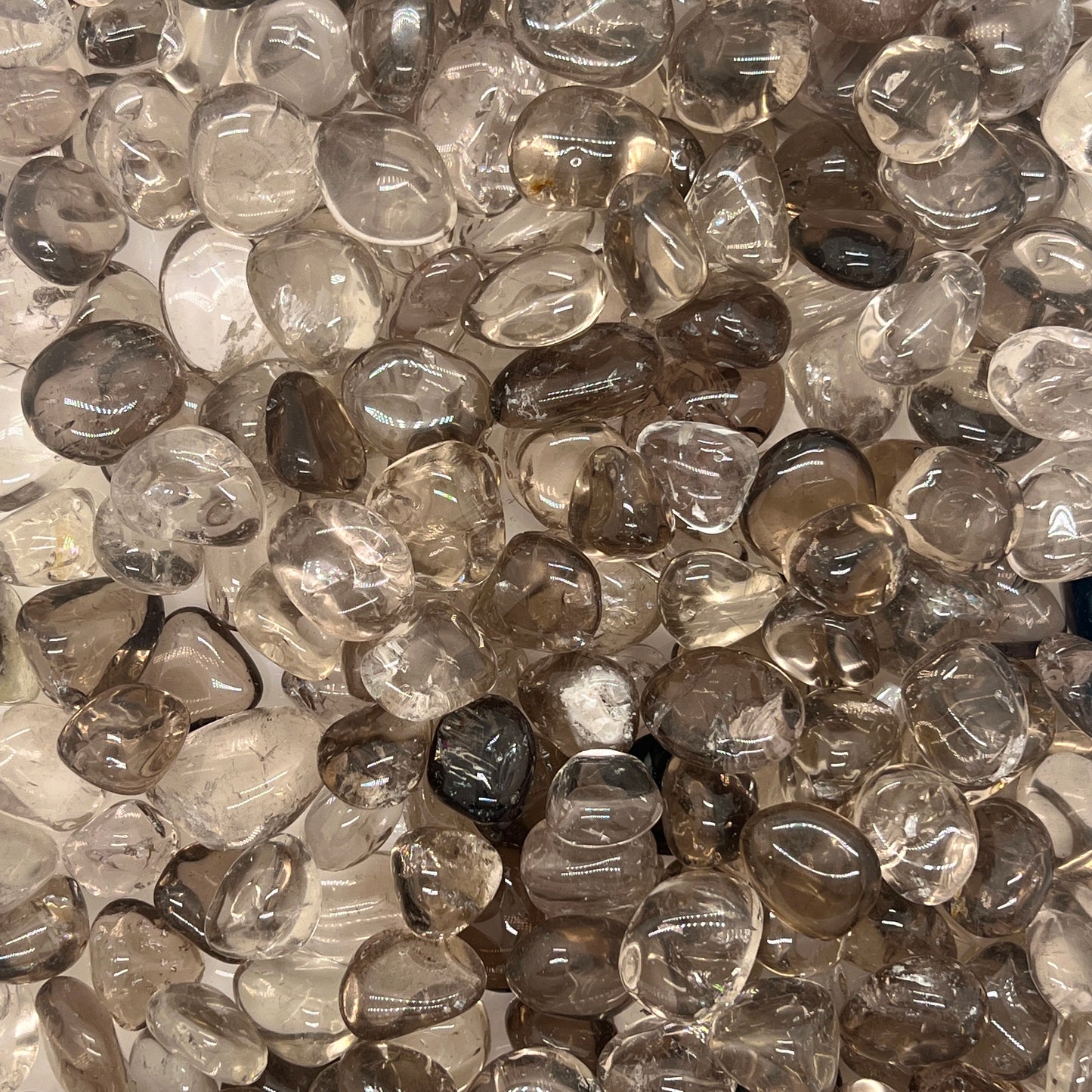 Smoke Crystal Tumbled Stones(20-30mm)