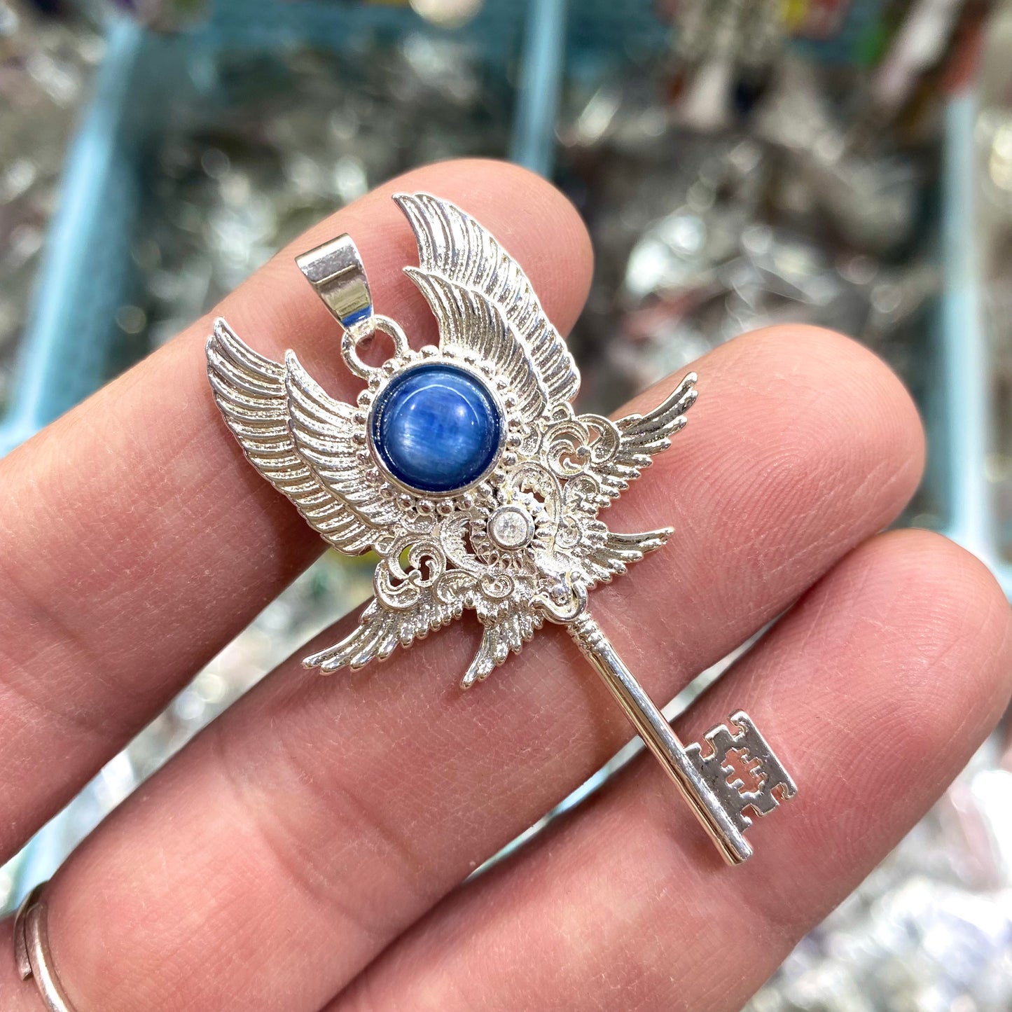 Key Crystal Pendant