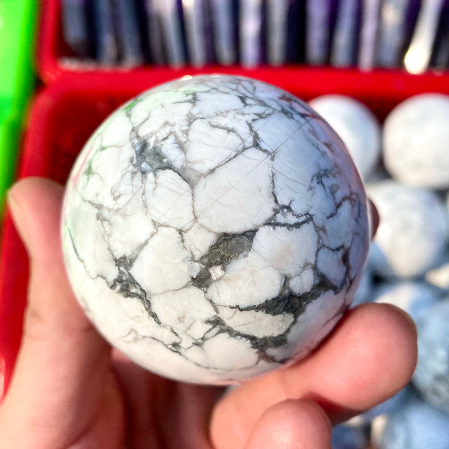 Howlite Sphere