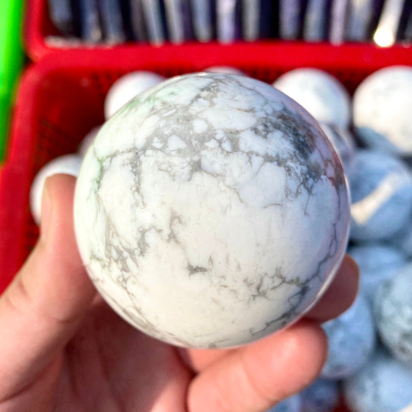 Howlite Sphere