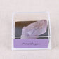 Mixed mineral natural crystal rough stone acrylic small box specimen