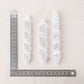 5 natural Moroccan Selenite column massage sticks