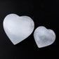 Natural Selenite Heart-Shaped Crystal Ornament