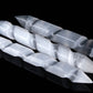 5 natural Moroccan Selenite column massage sticks