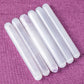 5 natural Moroccan Selenite column massage sticks