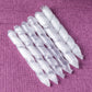5 natural Moroccan Selenite column massage sticks